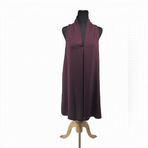 𝅺aritzia Wilfred burgundy mini dress minimalist event holiday  sz xs